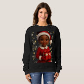 Funny 3D Cartoon Ugly Christmas Sweatshirt (Devant entier)