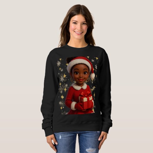 Funny 3D Cartoon Ugly Christmas Sweatshirt (Devant entier)