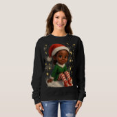 Funny 3D Cartoon Ugly Christmas Sweatshirt  (Devant entier)