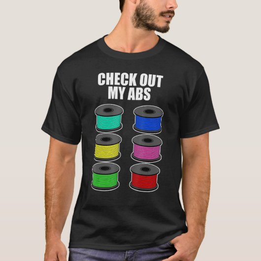 Funny 3d Design voor het drukken van mannen T-shirt (Voorkant)