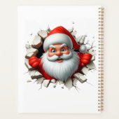 Funny 3D Santa Claus Christmas Holiday Design (Dos)