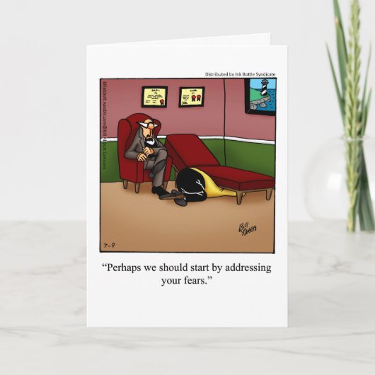 Funny 40e Bonne carte de voeux d'anniversaire (Devant)