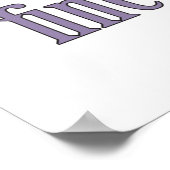 Funny 40th Birthday Gift Ideas Poster (Hoek)