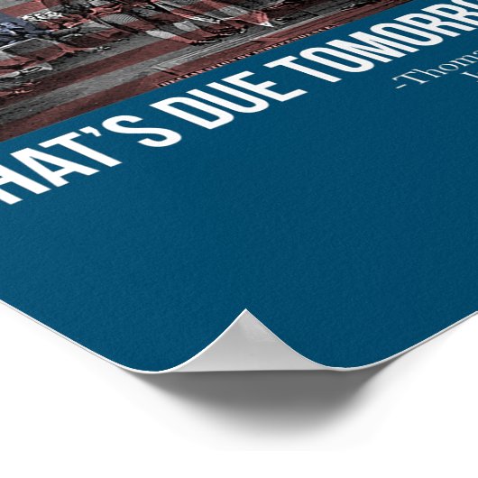 Funny 4e juli Thomas Poster (Hoek)