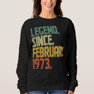 Funny 50 jaar oud Shirt - legend sinds februari