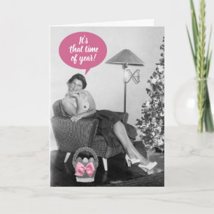 Funny 50 Lady Pasen Kaart