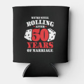 Funny 50e Jubileum koppels getrouwd 50 jaar Blikjeskoeler (Voorkant)