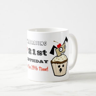 Funny 50e MUG - Célébration du 21e pour la 29e foi