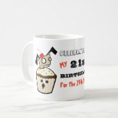 Funny 50e MUG - Célébration du 21e pour la 29e foi (Devant gauche)