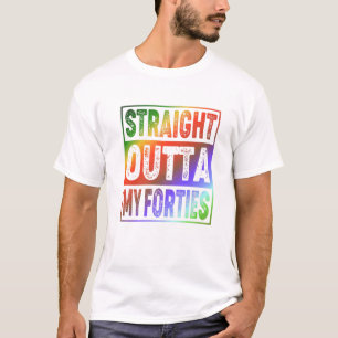 Funny 50e verjaardag - recht buiten mijn Fo T-shirt