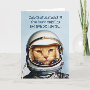 Funny 50th Birthday Card Kaart