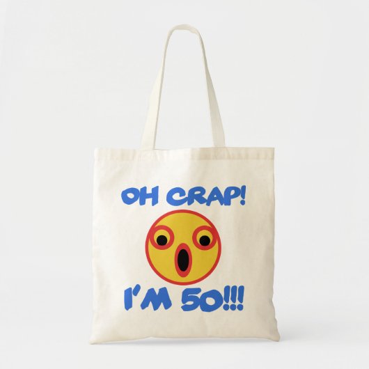 Funny 50th Birthday Gag Gift Tote Bag (Voorkant)