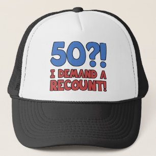 Funny 50th Birthday Gag Gift Trucker Pet