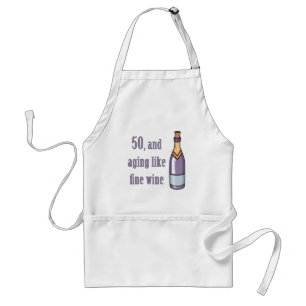 Funny 50th Birthday Gift Ideas Standaard Schort