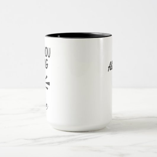 Funny 50th Birthday Mug – Custom Name & Birth Year Mok (Midden)
