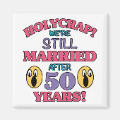 Funny 50th Jubileum Magneet (Voorkant)