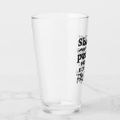 Funny 50th Wedding Jubileum Glas (Rechts)