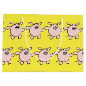 Funny 5 Cartoon Varkens Baby Kies Kleur L Gift Groot Cadeauzakje (Achterkant)