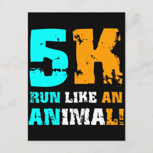 Funny 5K Briefkaart