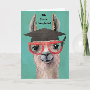 Funny 5th Grade Afstuderen Card Kaart