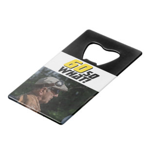 Funny 60, wat Quote Foto 60th Birthday Kredietkaart Flessenopener