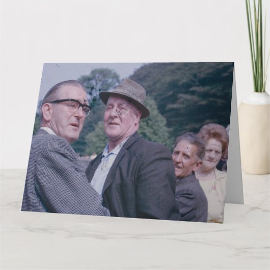 FUNNY 60E ANNIVERSAIRE CARTE DE SALUT (Devant)