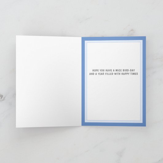 Funny 60E Anniversaire Carte Orbit Chat (Intérieur)