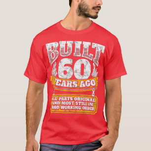 Funny 60th Birthday B-Day Gift Gezegde 60 Year T-shirt