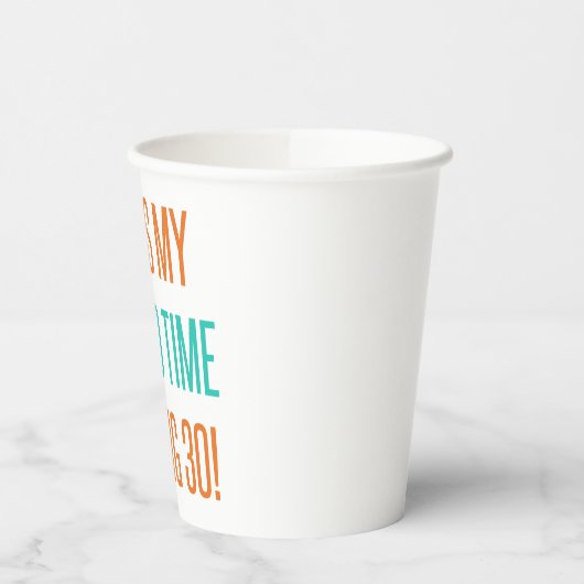 Funny 60th Birthday for Women Papieren Bekers (Links)