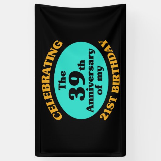 Funny 60th Birthday Gag Gift Spandoek (Verticaal)