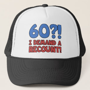 Funny 60th Birthday Gag Gift Trucker Pet