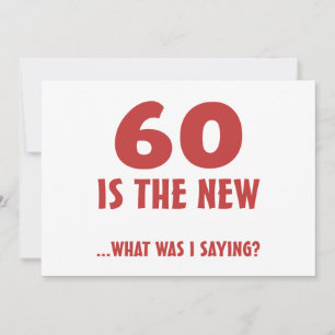 Funny 60th Birthday Gag Gifts Kaart