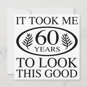 Funny 60th Birthday Kaart