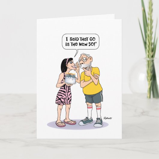 Funny 60th Birthday Kaart (Voorkant)