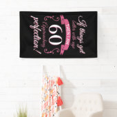 Funny 60th Birthday 'Perfection' Spandoek (Insitu)