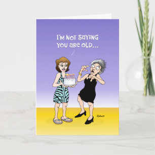 Funny 65th Birthday Card Kaart
