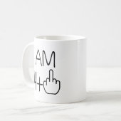 Funny 65th Birthday Coffee Mug (Devant gauche)