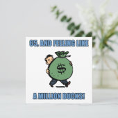 Funny 65th Birthday Kaart (Staand voorkant)