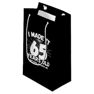 Funny 65th Birthday Quote Sarcastic 65 Year Old Klein Cadeauzakje