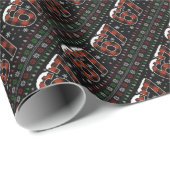 Funny “67” Christmas Meme – Red & Green Plaid  Cadeaupapier (Rol Hoek)
