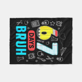 Funny 67 Days Bruh Six Seven Meme Teacher Kids Num Fleece Deken (Voorkant (Horizontaal))