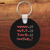 Funny 67 Math Teacher Valentine Math Teacher Women Sleutelhanger (Voorkant)