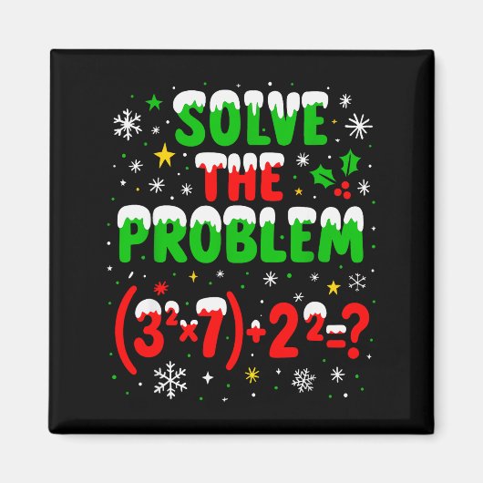 Funny 67 Meme Pemdas Elementary Math Teacher 6 7 C Magneet (Voorkant)