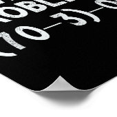 Funny 67 Meme Pemdas Elementary Math Teacher Brain Poster (Hoek)