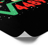 Funny 67 Meme Square Root 4489 Slang Math Teacher Poster (Hoek)