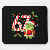 Funny 67 Meme Turtle Christmas Pjm Men Women Famil Muismat (Voorkant)
