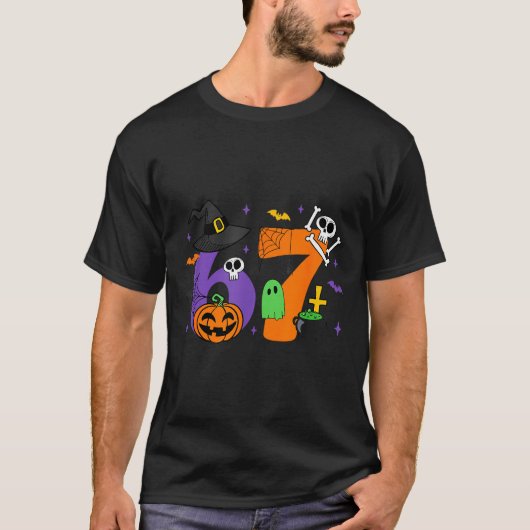 Funny 67 Six Seven Halloween Meme Gen Alpha T-shirt (Voorkant)