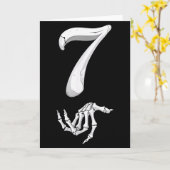 Funny 67 Six Seven Meme Couple Matching Halloween Kaart (Gele Bloem)