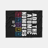 Funny 67 Six Seven Meme Matching Elements Periodic Fleece Deken (Voorkant (Horizontaal))