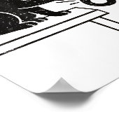 Funny 6 7 Meme Cat Knocking Off 67  Poster (Hoek)